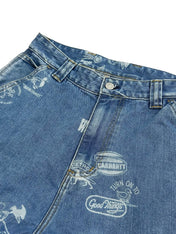 Carhartt Print Baggy Jeans (S)