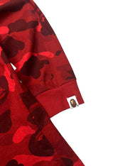 A Bathing Ape (BAPE) Color Camo College Longsleeve T-Shirt (S)