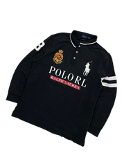 Polo Ralph Lauren Chief Keef Bigpony Longsleeve Polo (XL)