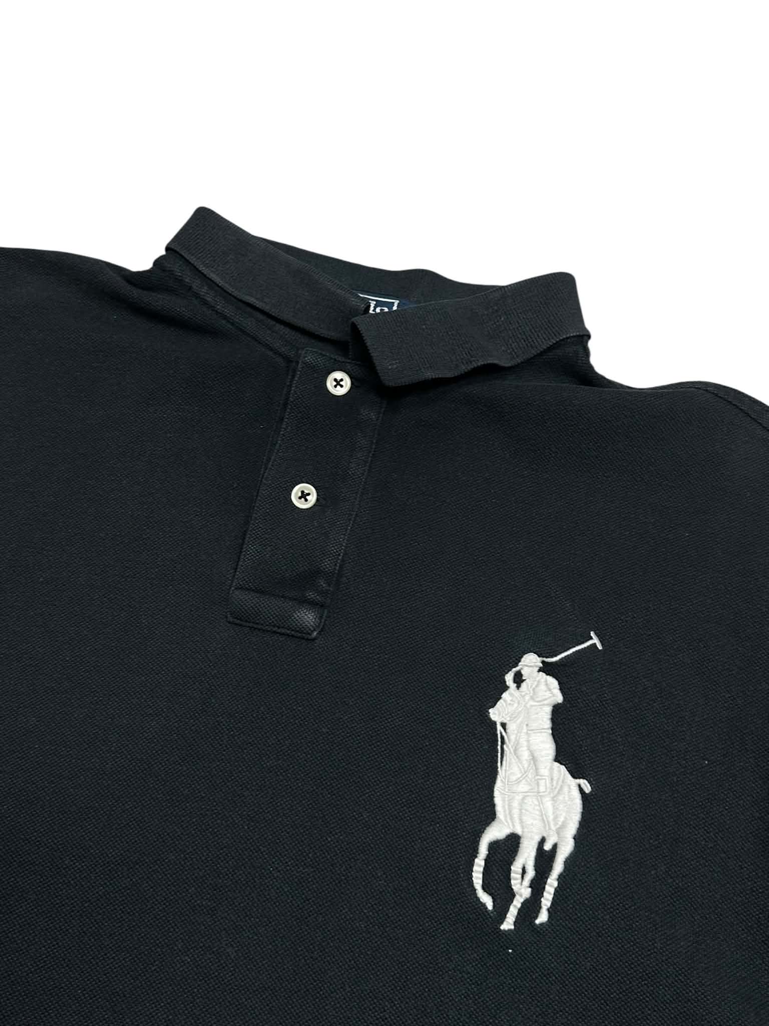 Polo Ralph Lauren Black Bigpony Poloshirt (L)