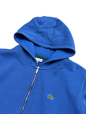 Lacoste Blue Full Zip Up Hoodie (S)