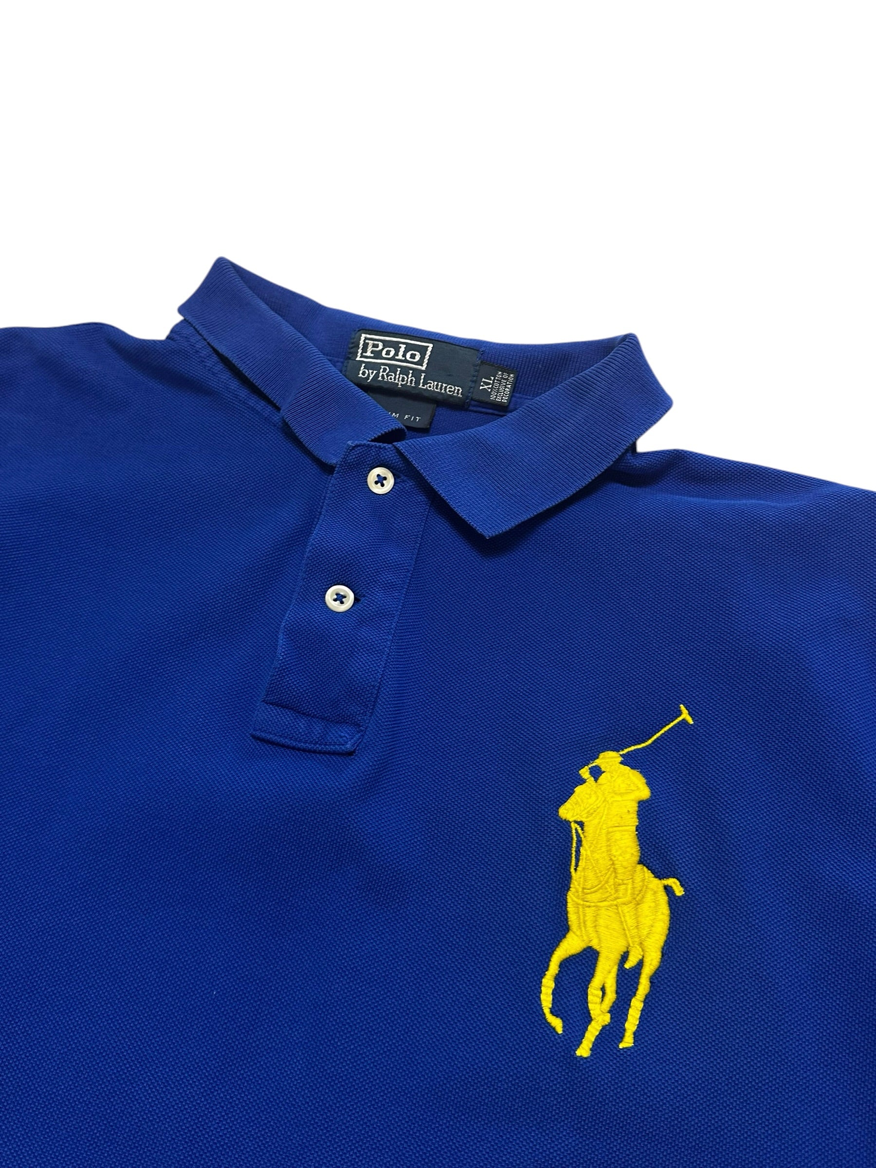 Polo Ralph Lauren Blue Bigpony Poloshirt (XL)