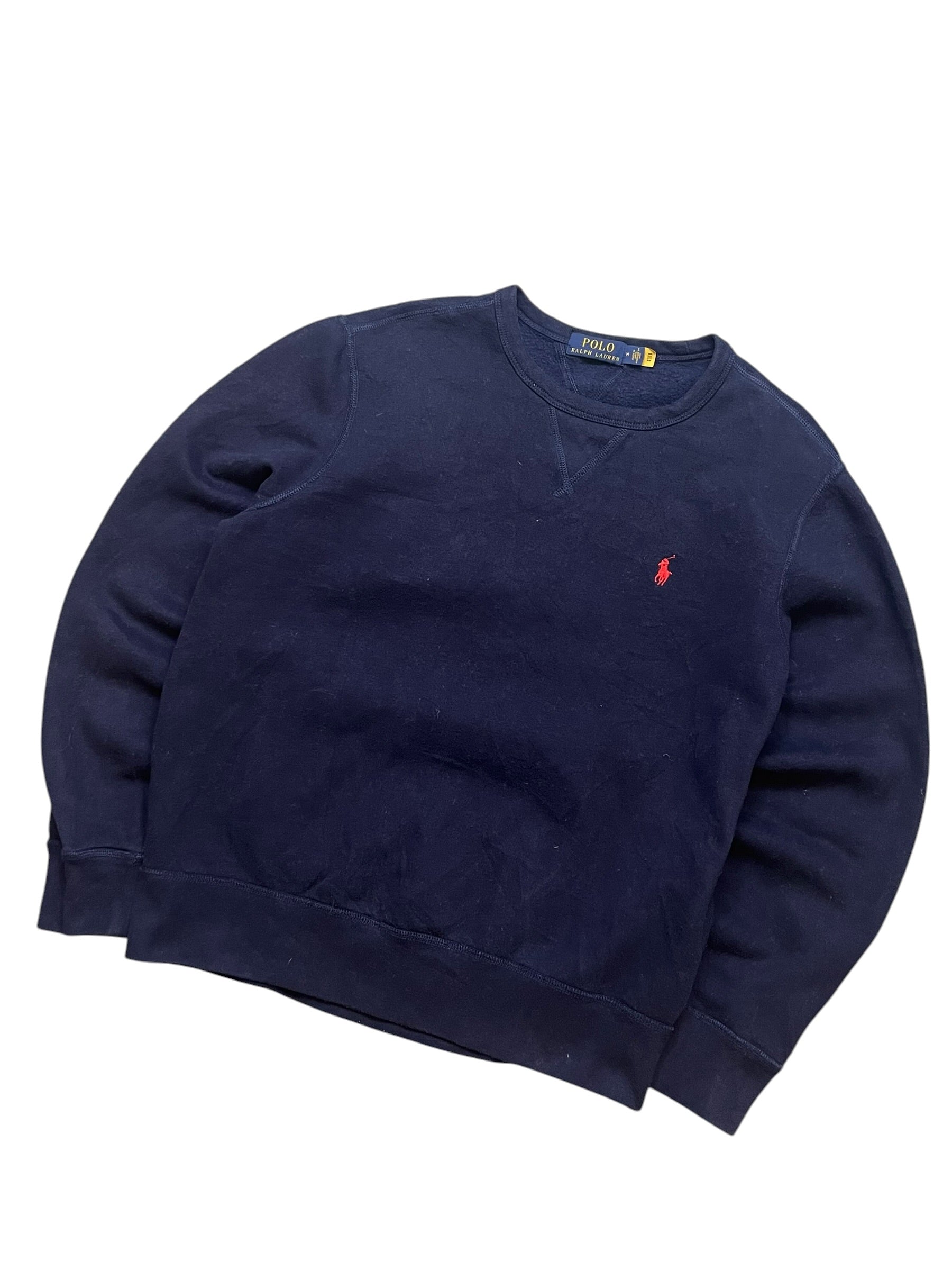 Polo Ralph Lauren Navy Crewneck Sweatshirt (M)