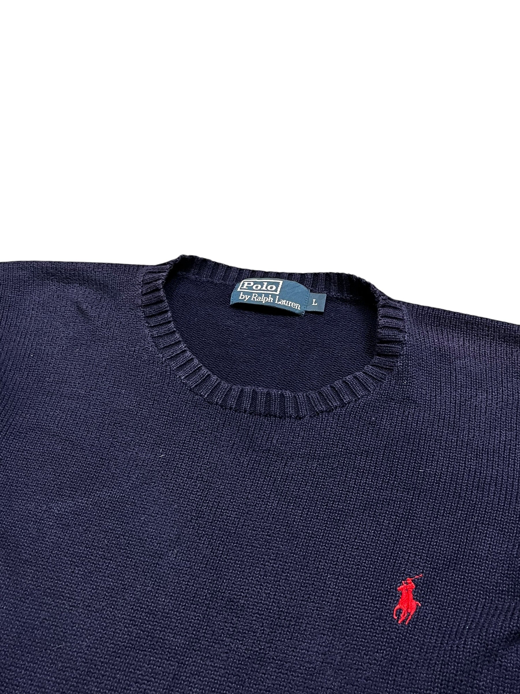 Polo Ralph Lauren Vintage Knitted Crewneck (L)