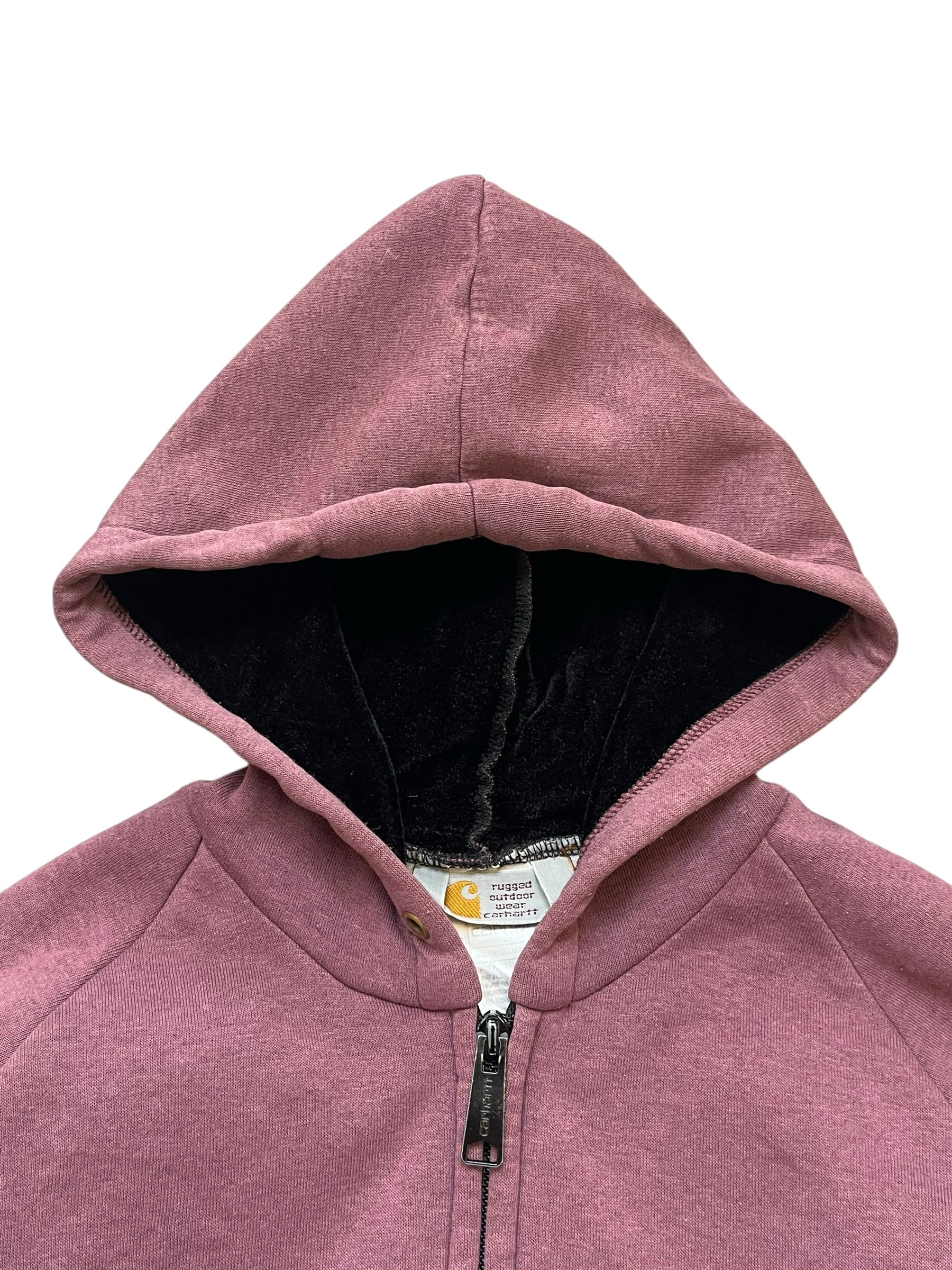 Carhartt Pink Zip Up Hoodie (Women M)