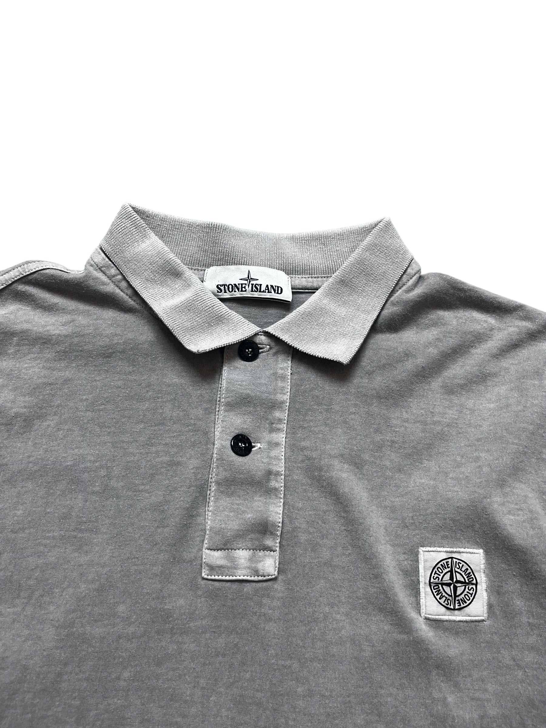 Stone Island Grey Poloshirt (XL)