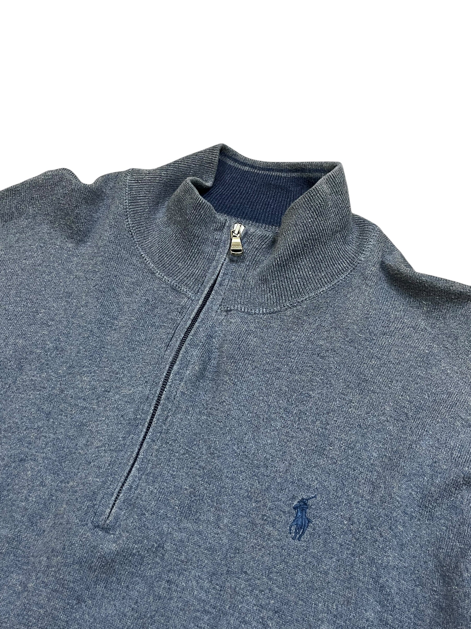 Polo Ralph Lauren Quarter Zip Knit Pulover (XL)