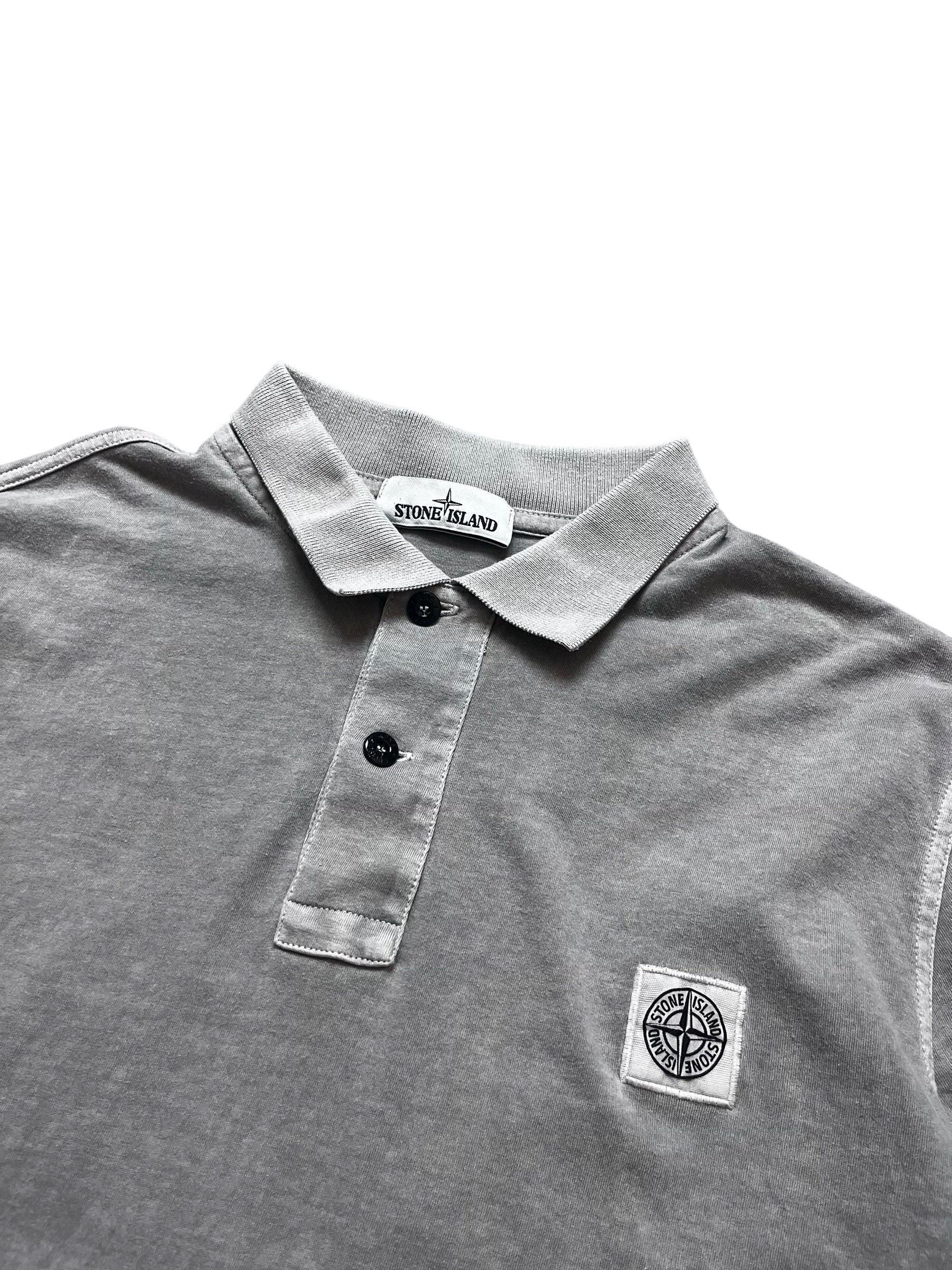 Stone Island Grey Poloshirt (XL)