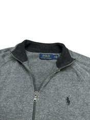 Polo Ralph Lauren Grey Full Zip Up (M)