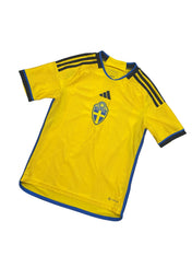 Adidas Sweden 2022 Home Jersey (XS)