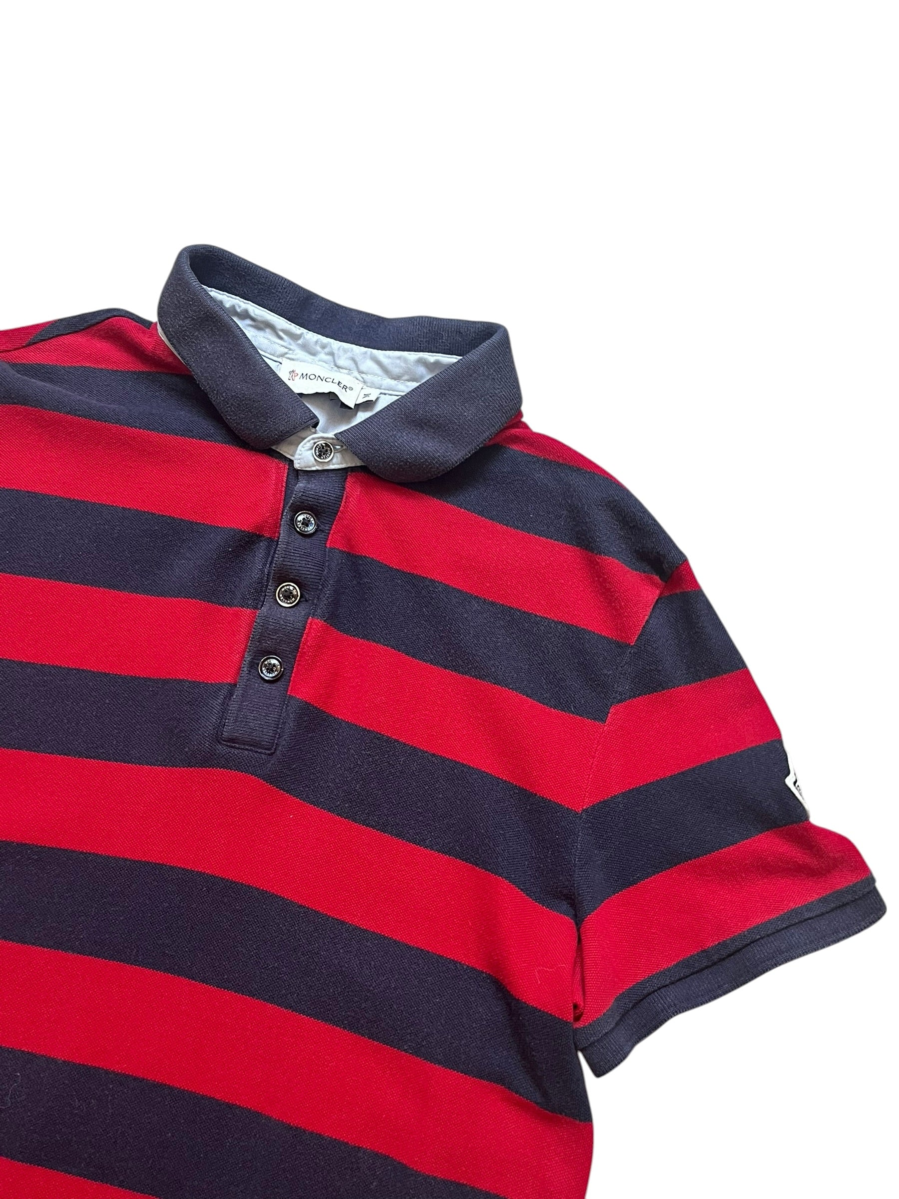 Moncler Striped Poloshirt (Women M - Men XS)