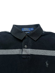 Polo Ralph Lauren Black Striped Poloshirt (S)