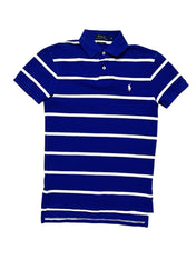 Polo Ralph Lauren Blue Striped Poloshirt (XS)