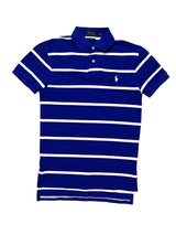 Polo Ralph Lauren Blue Striped Poloshirt (XS)