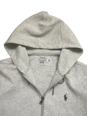 Polo Ralph Lauren Grey Full Zip Up Hoodie (XS)