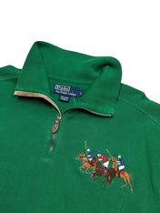 Polo Ralph Lauren Triple Pony 1/4 Quarter Zip Up (L)