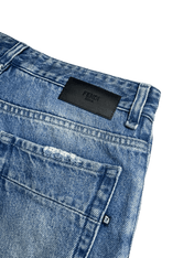 Fendi világoskék vintage farmernadrág hátsó zseb részlettel, designer streetwear