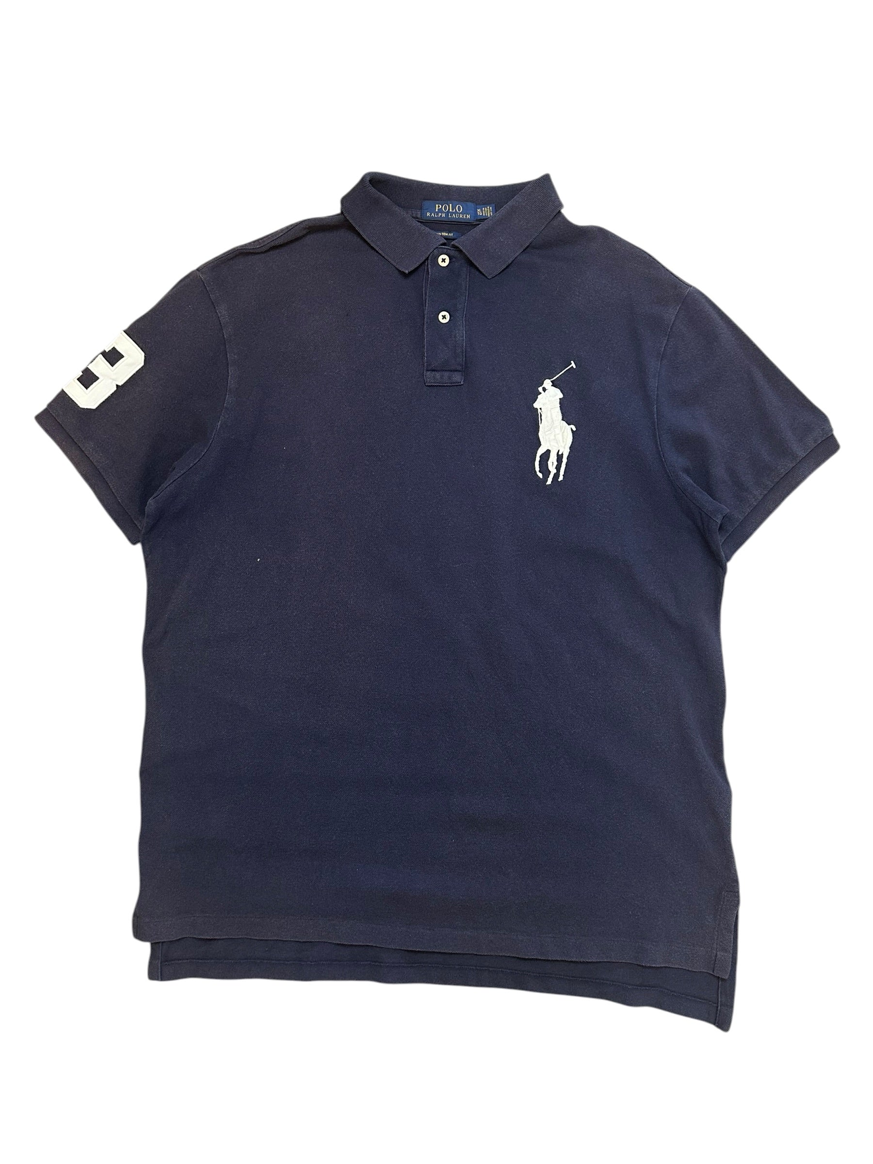 Polo Ralph Lauren Navy Bigpony Poloshirt (XL)