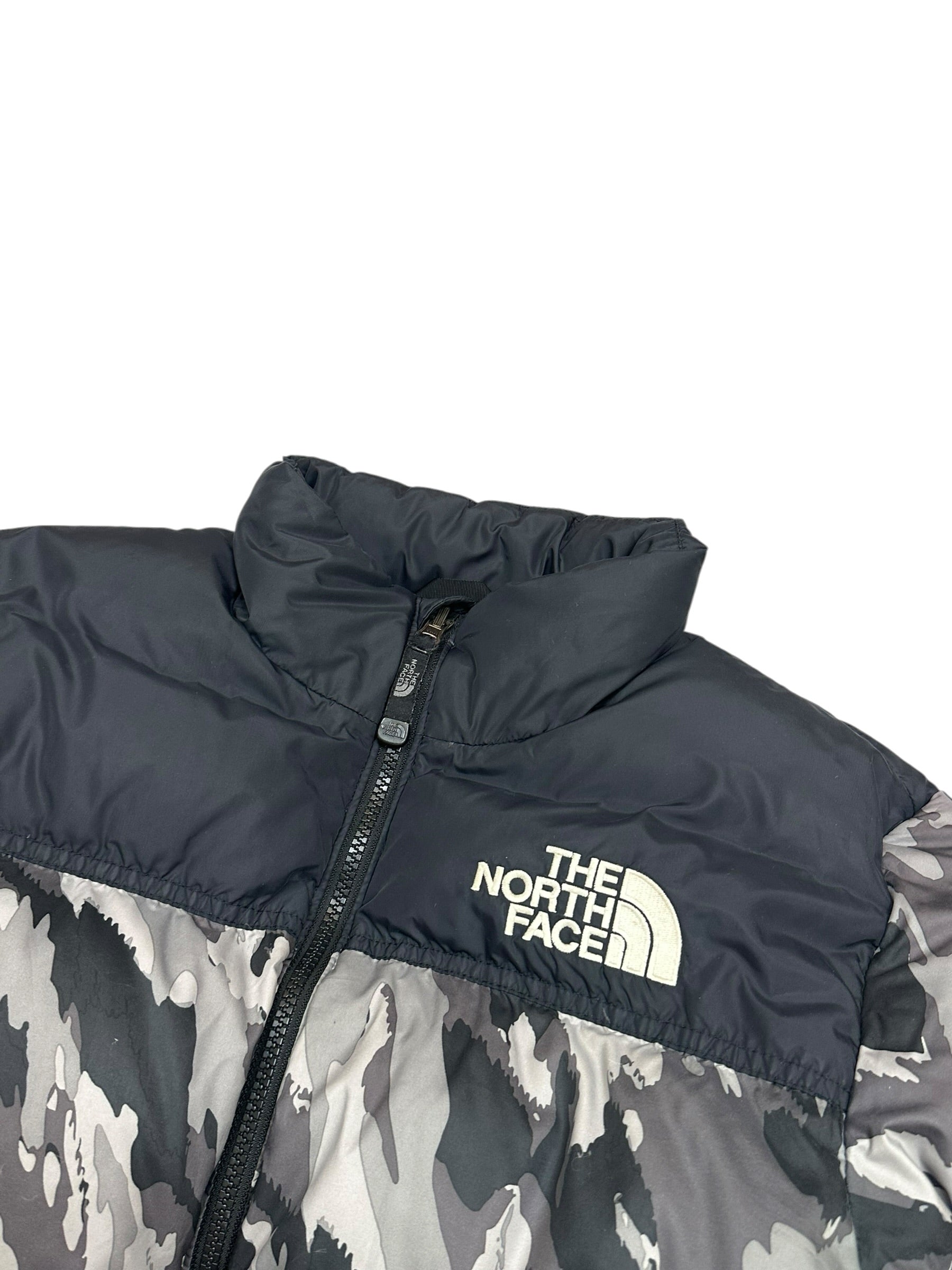 The North Face Nuptse 700 Camo Puffer Jacket (M)