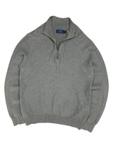 Polo Ralph Lauren PREMIUM Knit 1/4 Quarter Zip Pulover (M)
