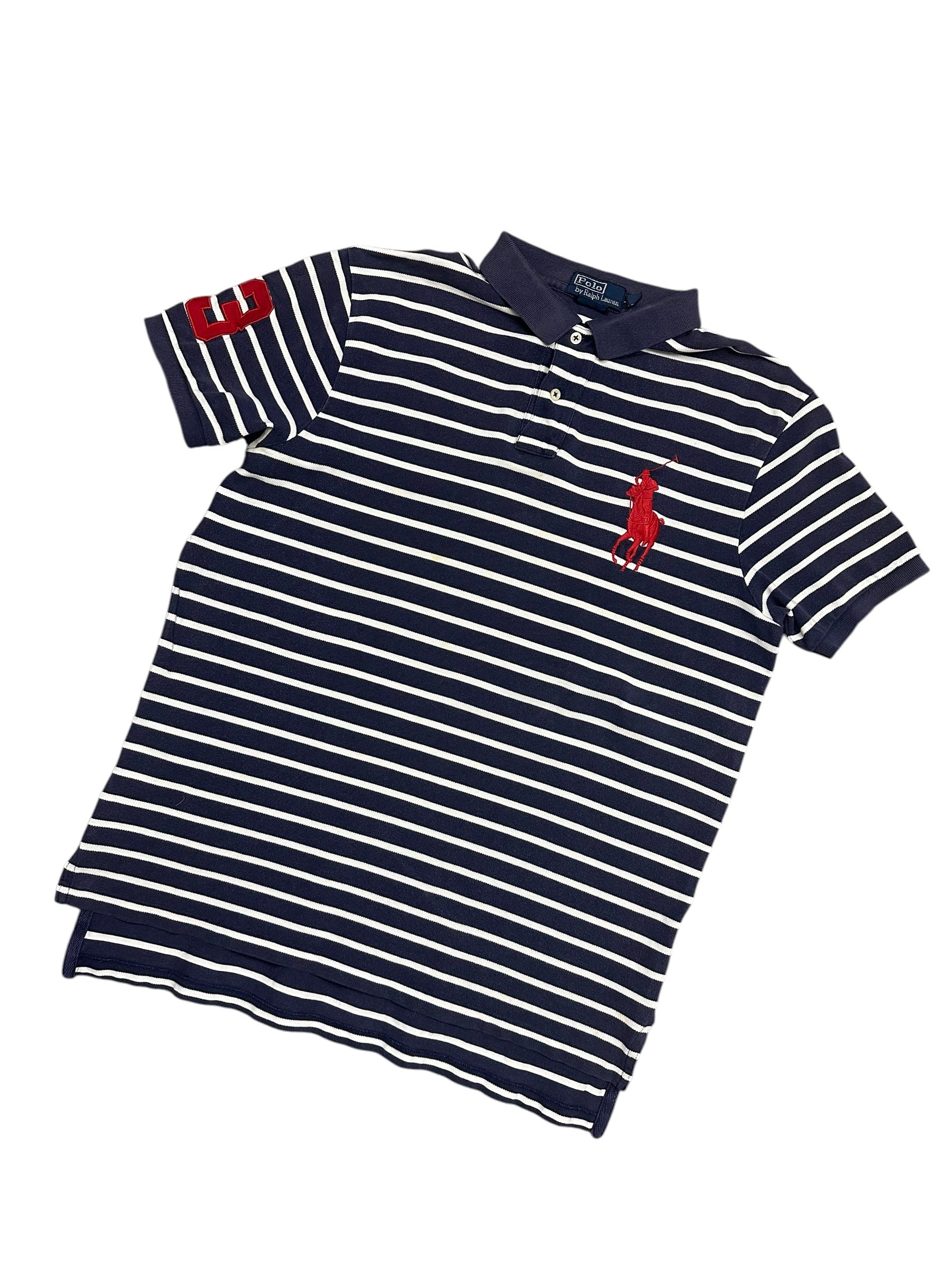 Polo Ralph Lauren Bigpony Striped Poloshirt (XL)
