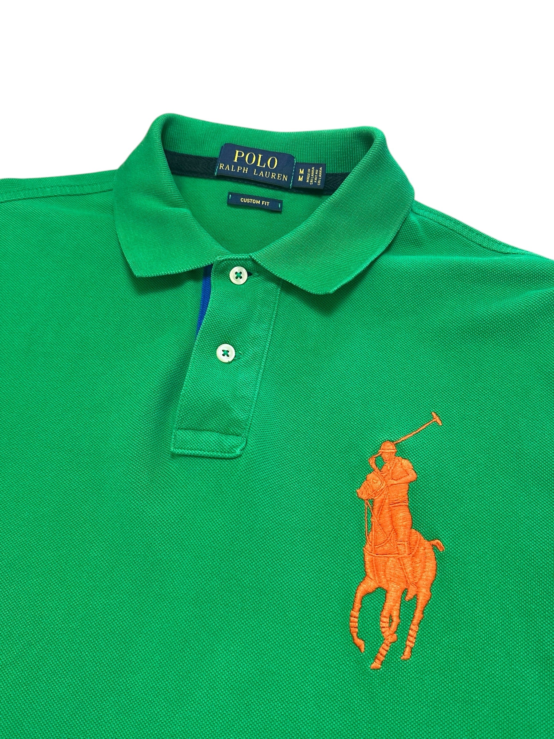 Polo Ralph Lauren Green Bigpony Poloshirt (M)
