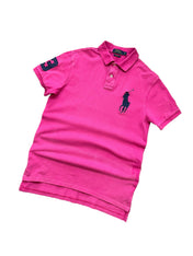 Polo Ralph Lauren Pink Bigpony #3 Poloshirt (M)