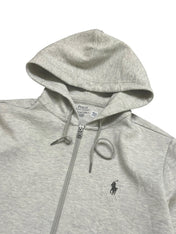 Polo Ralph Lauren Grey Full Zip Up Hoodie (XS)