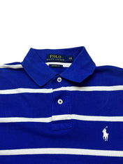 Polo Ralph Lauren Blue Striped Poloshirt (XS)