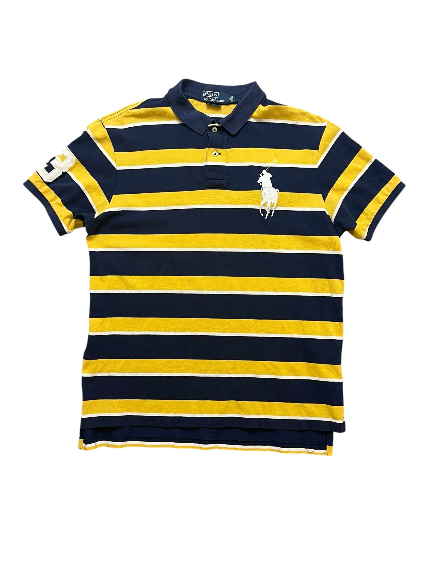 Polo Ralph Lauren Striped Bigpony Poloshirt (L)