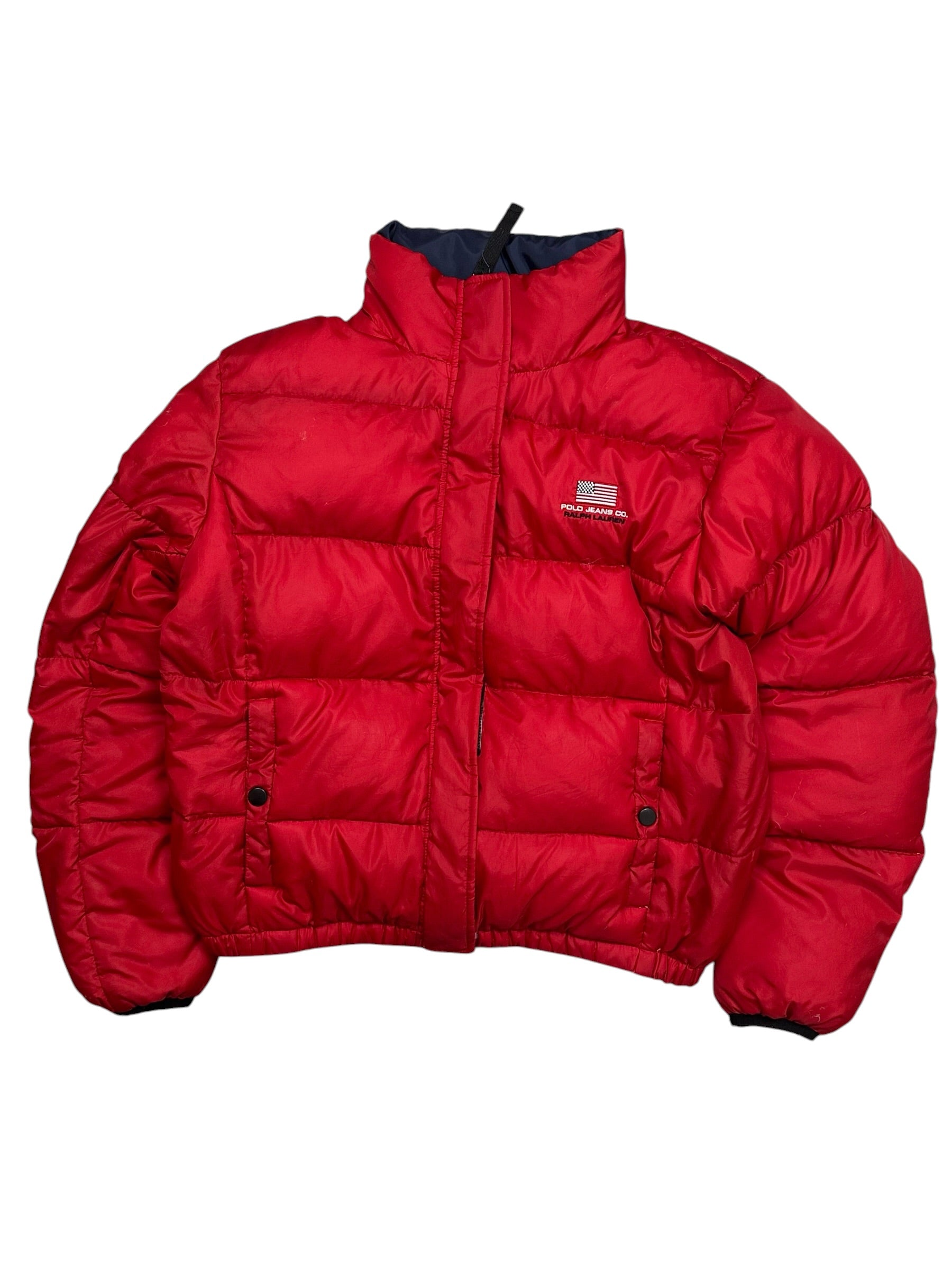 Polo Jeans Co. Ralph Lauren Reversible Puffer Jacket (M)
