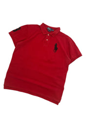 Polo Ralph Lauren Red Bigpony Poloshirt (XL)