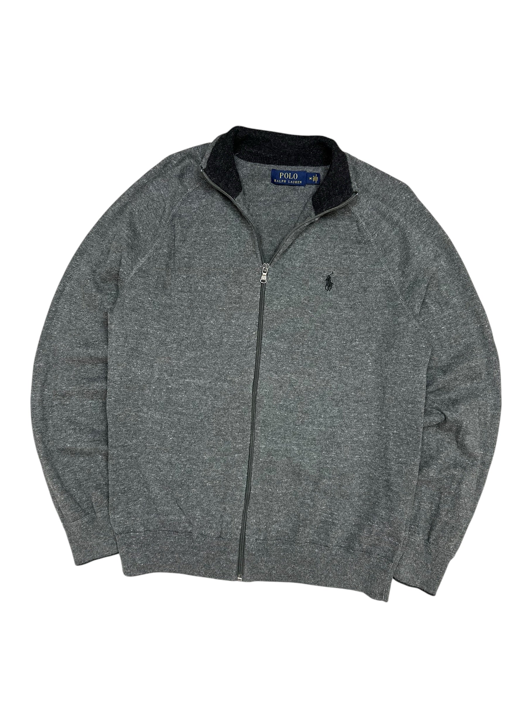 Polo Ralph Lauren Grey Full Zip Up (M)