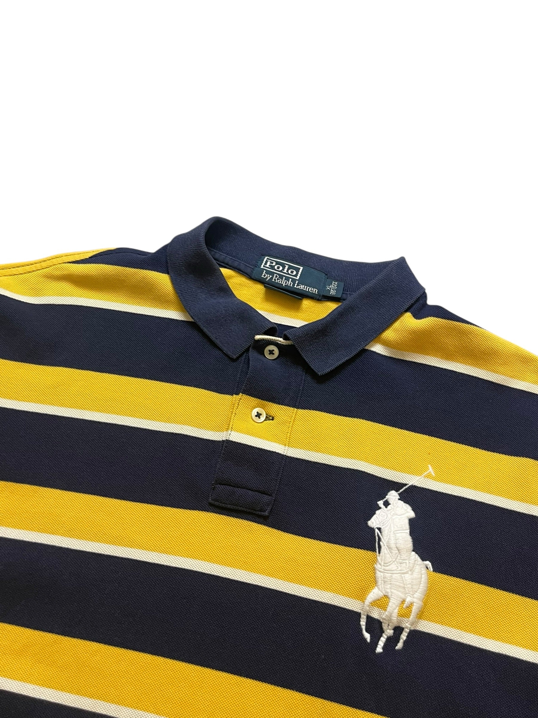 Polo Ralph Lauren Striped Bigpony Poloshirt (L)
