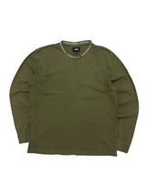 Stüssy Olive Long Sleeve T-Shirt (M)