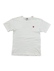 Comme des Garçons PLAY Heart Logo Tee (Women S - Men XS)