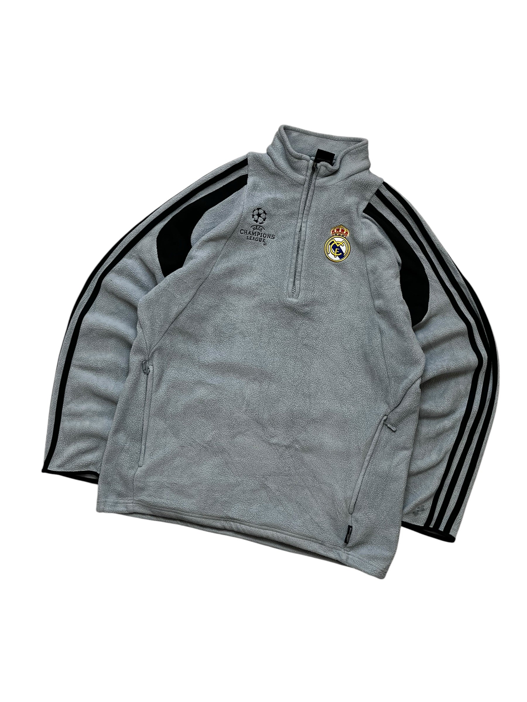 Adidas x Real Madrid 2004-05 Champions League 1/4 Zip (M)
