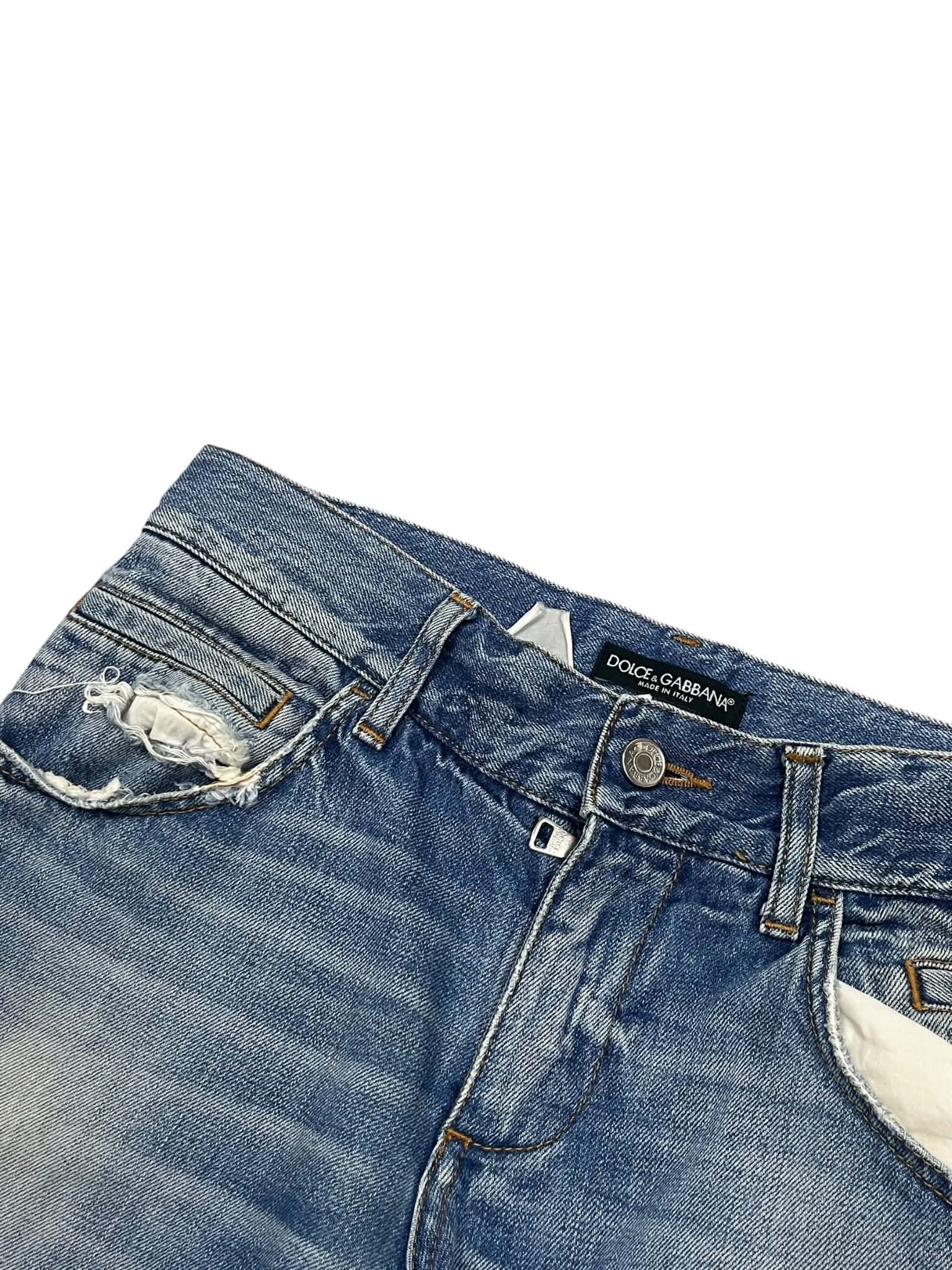 Dolce & Gabbana Big Print Jeans (S)