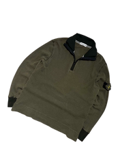Stone Island 1/4 Quarter Zip Up (L)