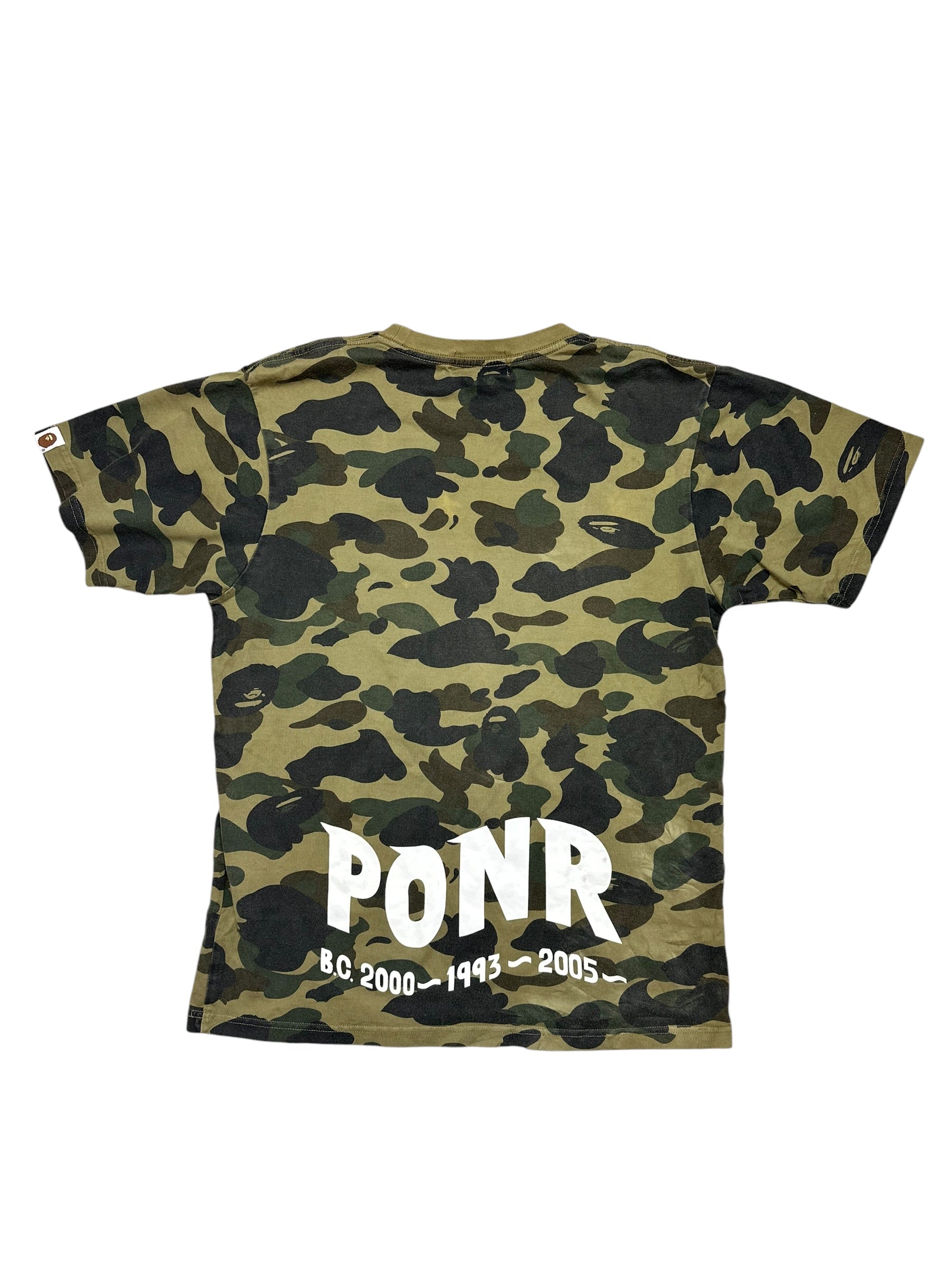 BAPE PONR 1st Camo Shark '00s Tee (M)