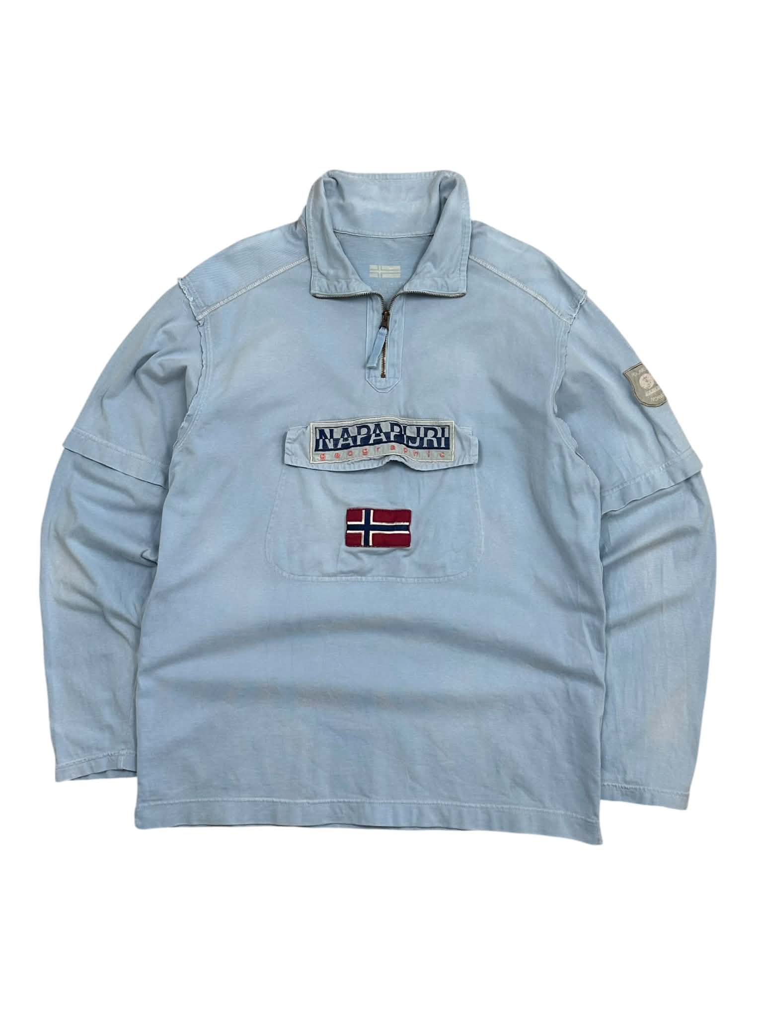Napapijri 1/4 Quarter Zip Up (L)