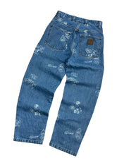 Carhartt Print Baggy Jeans (S)