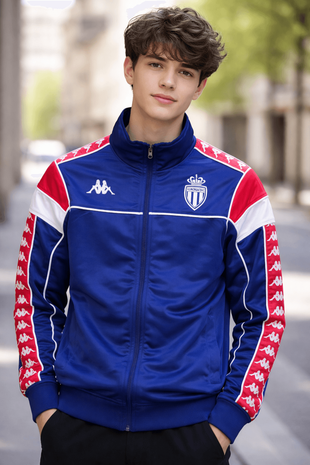 AS Monaco x Kappa 2021-22 Trackjacket (M)