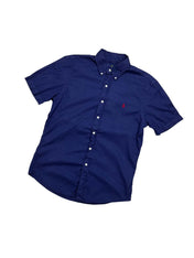 Polo Ralph Lauren Shortsleeve Navy Shirt (M)