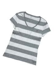 Tommy Hilfiger V-Neck T-Shirt (Women L - Men XS)