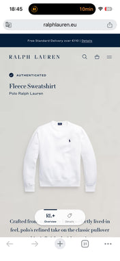 Polo Ralph Lauren Crewneck (Women S - Men XXS)