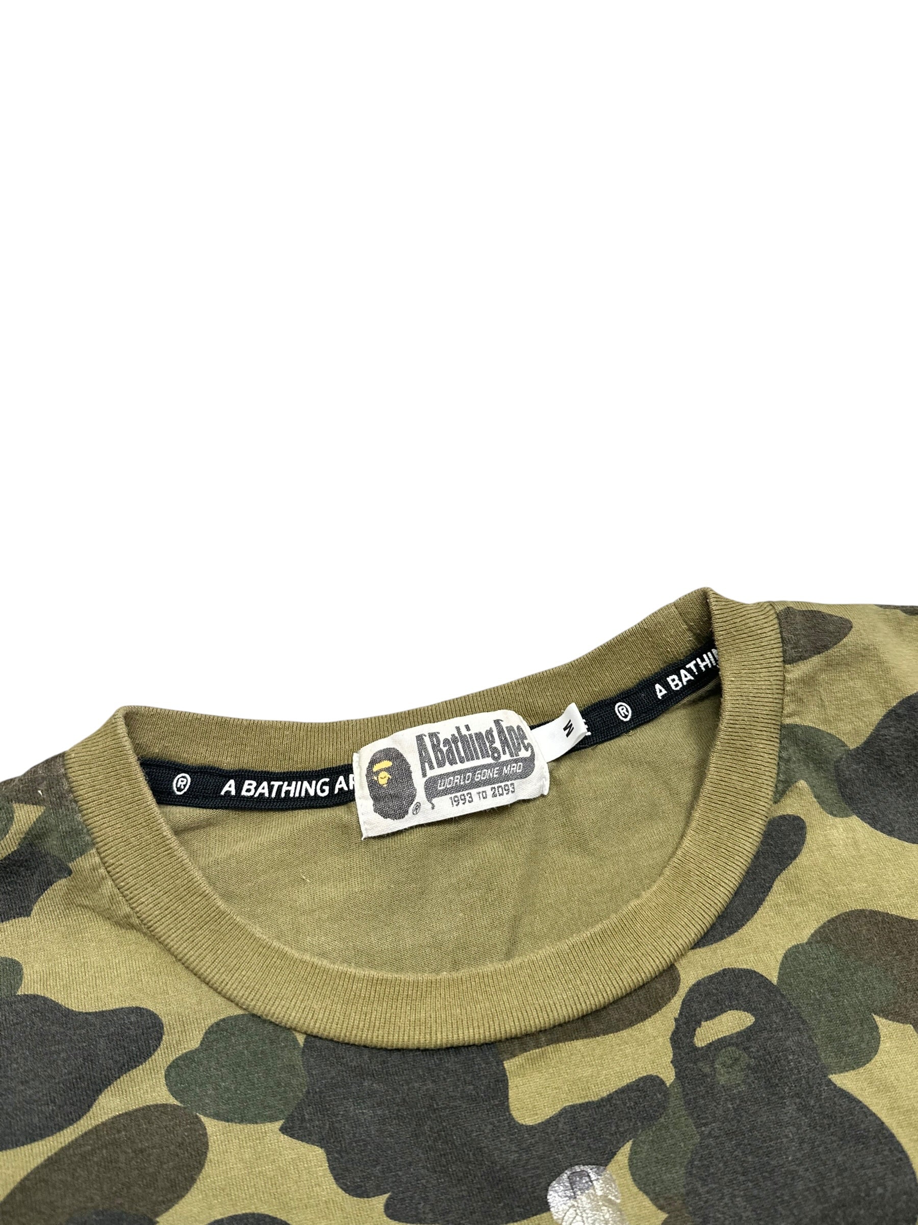 BAPE PONR 1st Camo Shark '00s Tee (M)