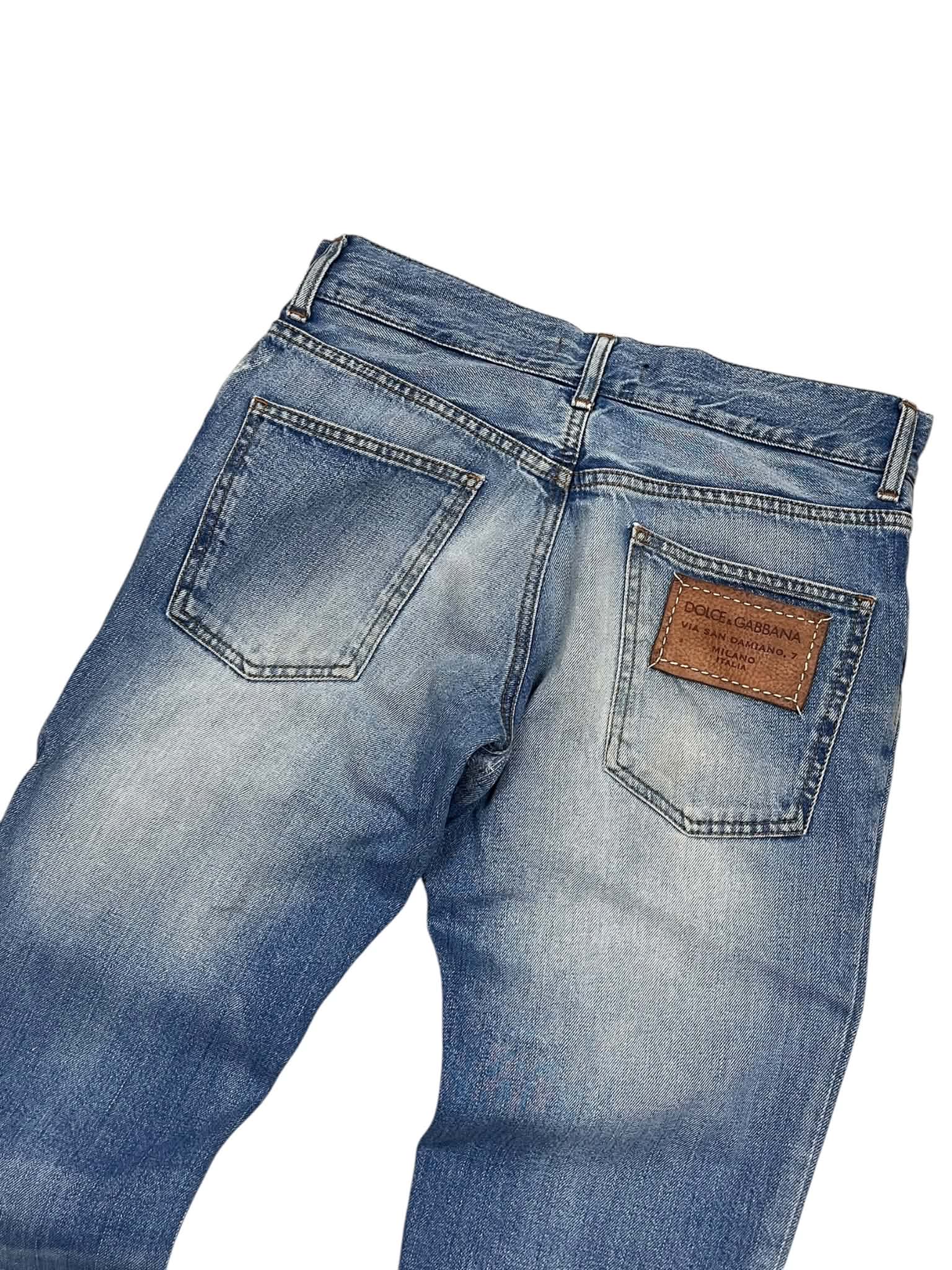 Dolce & Gabbana Big Print Jeans (S)