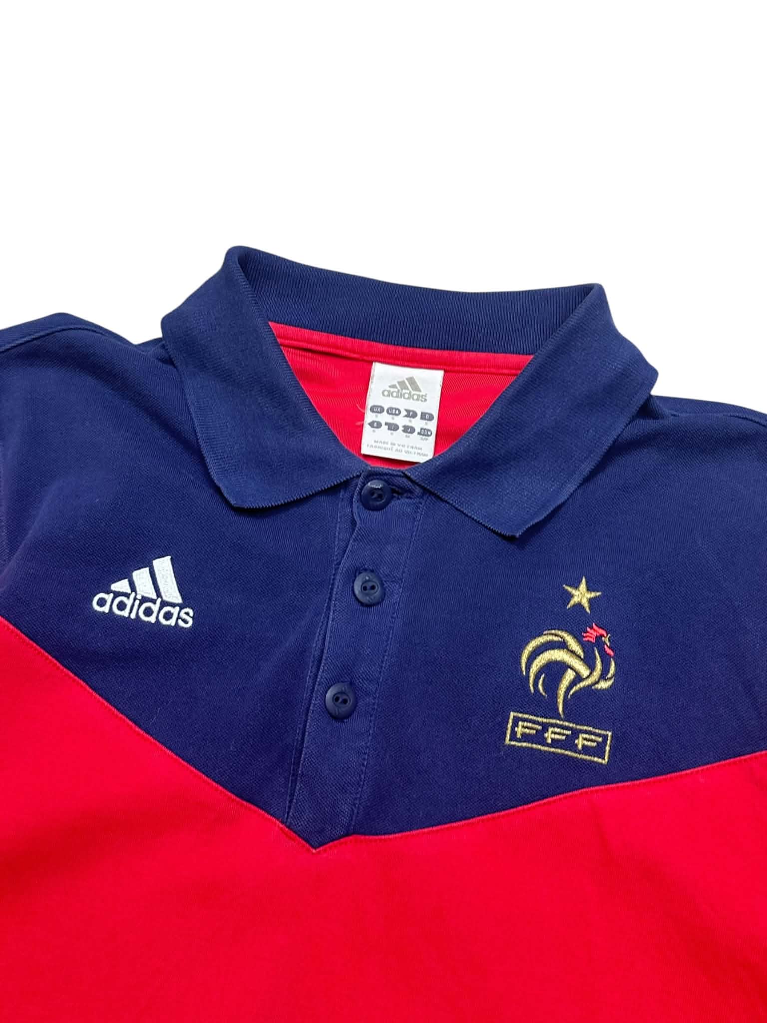 2008-09 Adidas x France Vintage Poloshirt (S-M)