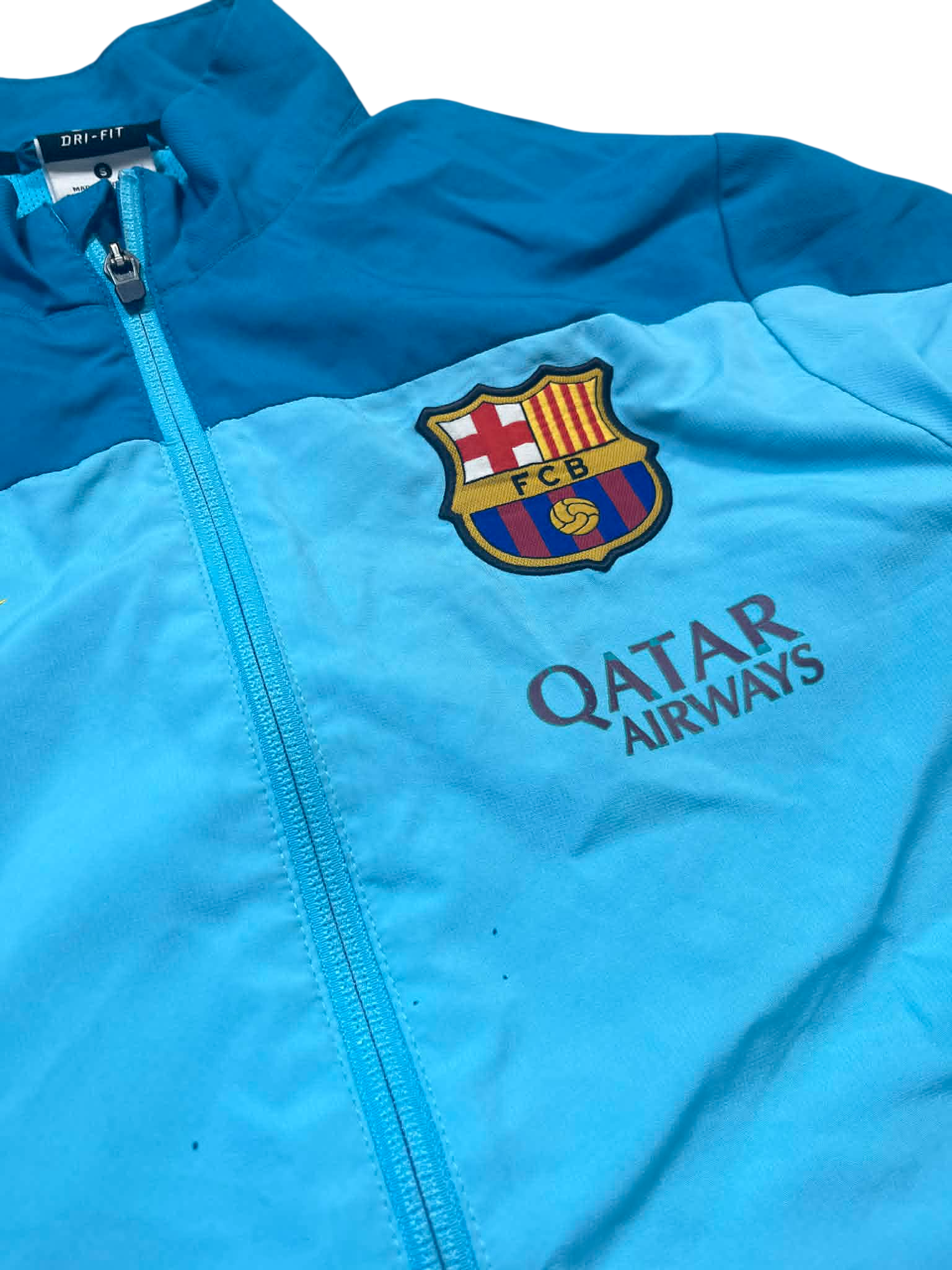 Nike Vintage Barcelona 2014-15 Trackjacket (S-M)